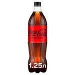 Напиток газированный Coca-Cola Zero Sugar 1,25л