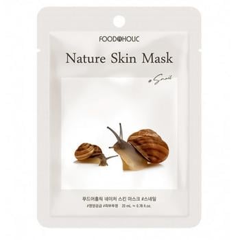 Foodaholic Fabric Face Mask with Snail Mucin 23ml