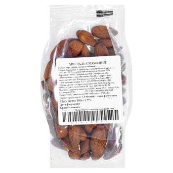 Roasted Almonds 100g - buy, prices for EKO Market - photo 1