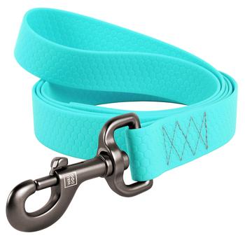Waudog Luminescent Waterproof Dog Leash S 183cm/15mm Menthol