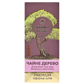 Aroma kraina Premium Tea tree Essential Oil 10ml - buy, prices for Ideal - photo 1