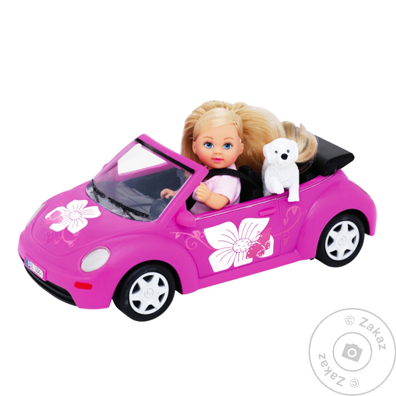 

Игрушка кукла Еви в автомобиле new beetle