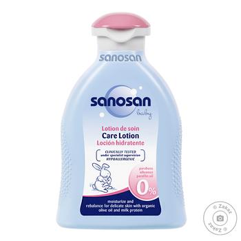 Sanosan Baby Moisturizing Lotion For Baby Skin 200ml - buy, prices for COSMOS - photo 1