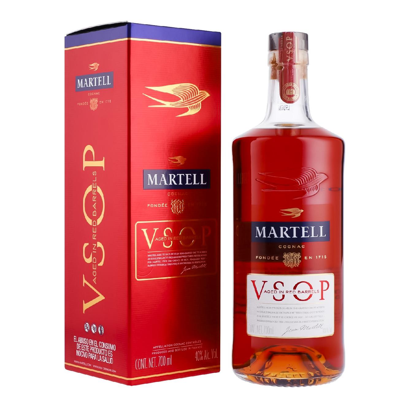 

Коньяк Martell V.S.O.P. 40% 0,7л в подарочной упаковке