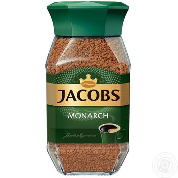 Jacobs Monarch instant coffee 190g - buy, prices for MegaMarket - photo 1