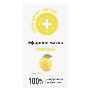 Domashniy Doktor Lemon Essential Body Oil 10ml - buy, prices for - photo 3