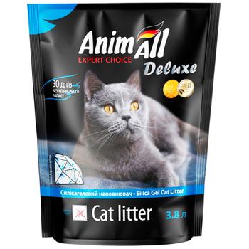 AnimAll Blue Aquamarine Silica Gel Cat Litter 3.8l