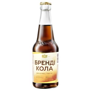 Obolon Brandy Сola Highly Carbonated Low-Alcohol Drink 8% 0.33l - buy, prices for EKO Market - photo 1