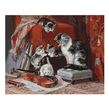 Ideyka Little Musicians Set for Painting by Numbers 40x50cm - buy, prices for - photo 1
