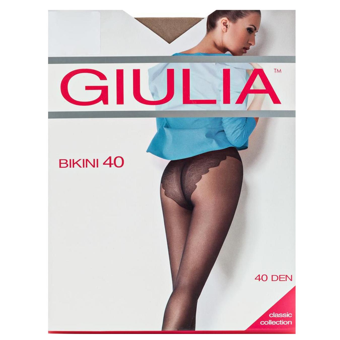 

Колготки Giulia Maya Bikini жіночі cappuccino 40ден 4р