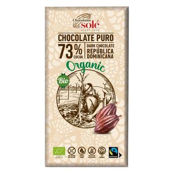 Шоколад темный Chocolates Sole органический 73% 25г - купить, цены на Auchan - фото 2