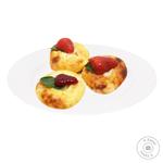 Сырники с клубникой
