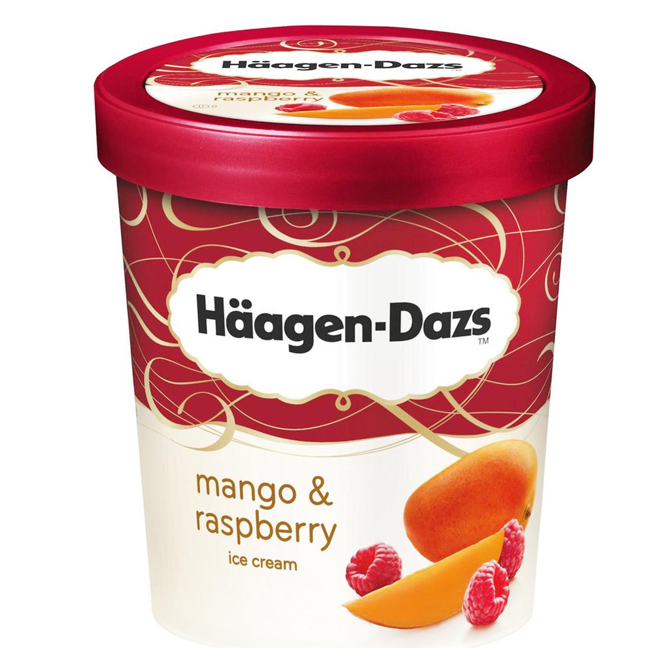 

Мороженое Haagen-Dazs Манго/малина 500мл