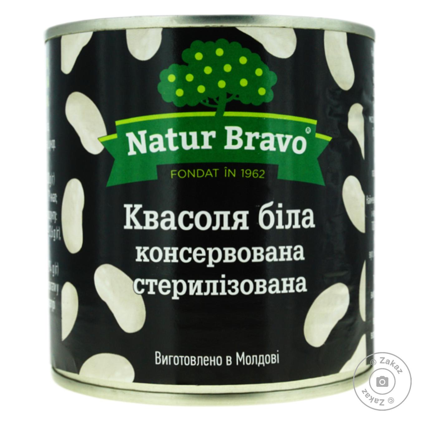 

Фасоль Natur Bravo белая натуральная 425мл