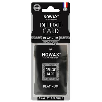Ароматизатор Nowax Delux Card Platinum целюлозний - купити, ціни на Торба - фото 2