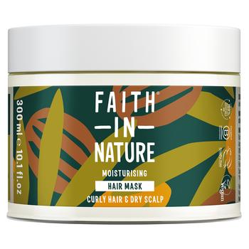 Faith In Nature Moisturizing Shea Butter and Argan Oil Hair Mask 300ml - buy, prices for NOVUS - photo 1