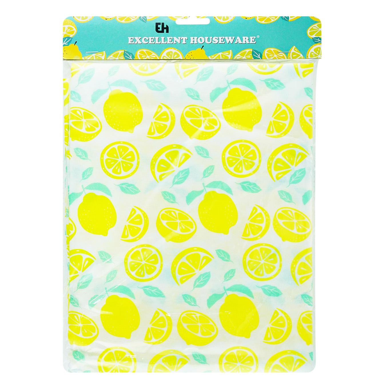 

Скатерть Excellent Houseware Лимоны 130*180см