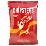 Чипси Flint Chipster's картопляні зі смаком бекону 130г