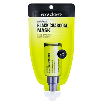 face mask veraclara black coal 27ml