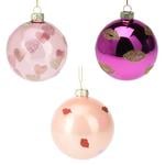 Koopman Kisses Christmas Ball 8cm in Assortment