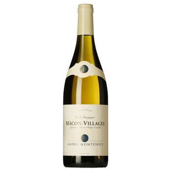 Andre Montessuy Macon Villages White Dry Wine 12.5% 0.75l - buy, prices for NOVUS - photo 2