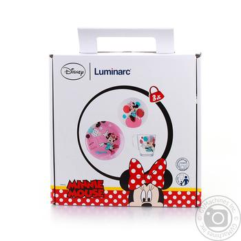 Luminarc Disney Party Minnie Children's Tableware Set 3pcs - buy, prices for - photo 6