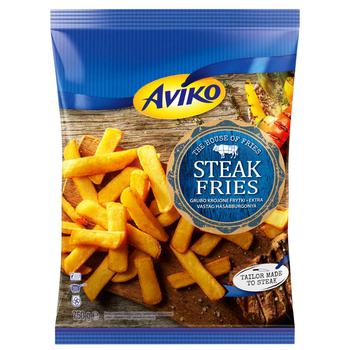 Aviko Steak Fries 750g - buy, prices for Auchan - photo 1