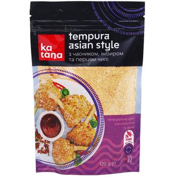 Смесь панировочная Katana Tempura Asian Style без глютена 120г - купить, цены на NOVUS - фото 1