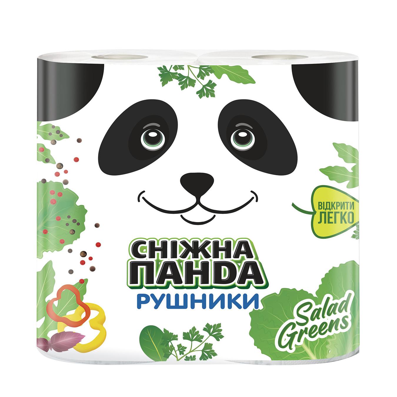 

Полотенца бумажные Сніжна панда 2шт