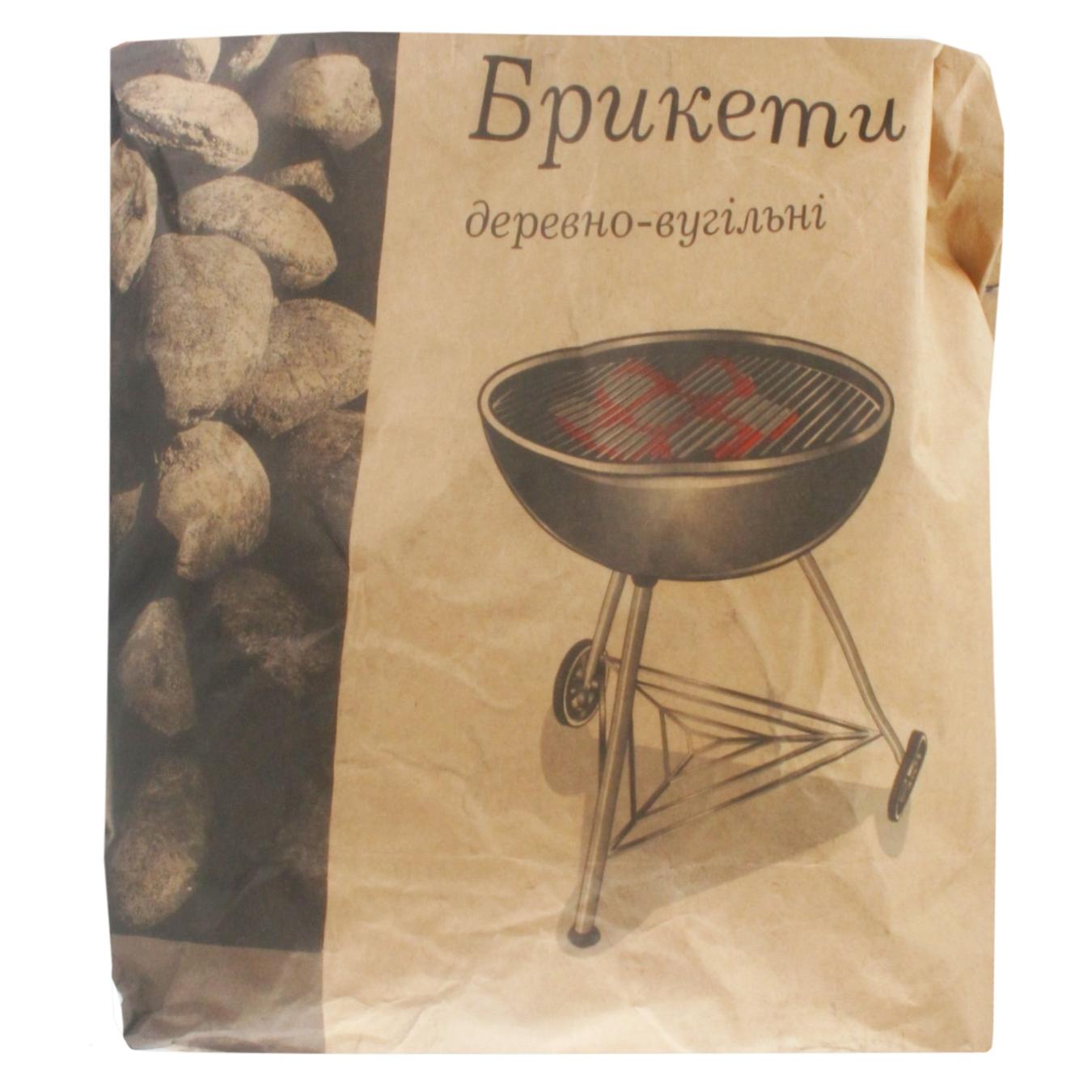 

Брикеты древесно-угольные Marka Promo 2кг