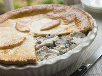Пиріг із куркою й овочами - Image