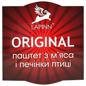 Паштет Lapinn Original из мяса и печени птицы 95г - купить, цены на Восторг - фото 3