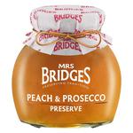 Джем Mrs Bridges Персик та Просекко 340г