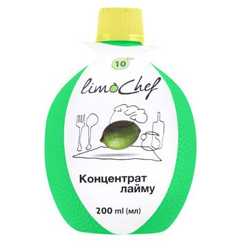 Сік LimoChef лайму концентрований 200мл - купити, ціни на NOVUS - фото 1