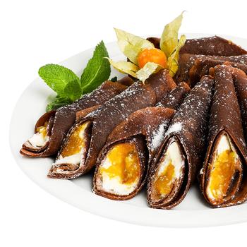 Chocolate Pancakes With Mango - buy, prices for - photo 1