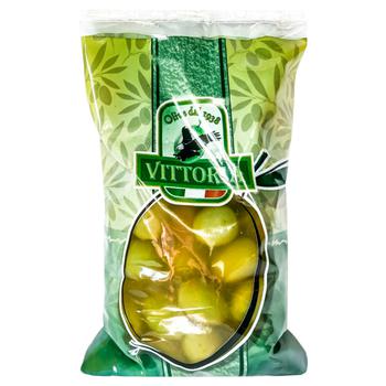 Оливки Vittoria Гиганты с косточкой 850г - купить, цены на Восторг - фото 1