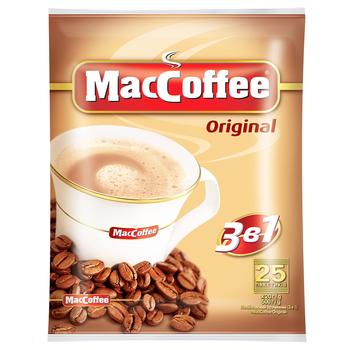 Напиток кофейный MacCoffee 3в1 Original растворимый 20г х 25шт