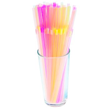 Party House Neon Assorted Straws 100pcs - buy, prices for NOVUS - photo 2