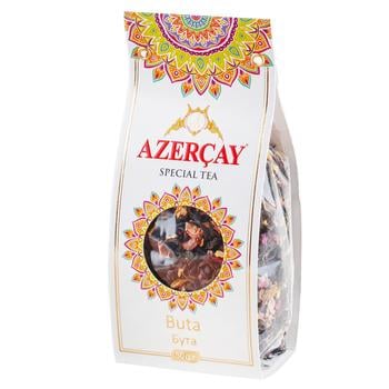 Чай Azercay Бута черный с подсолнухом, розой и лимоном 50г