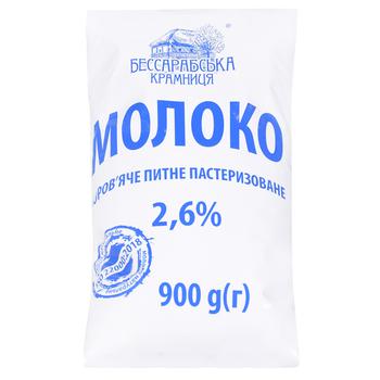 Молоко Бессарабська Крамниця Українське 2,6% 930г - купити, ціни на Auchan - фото 1