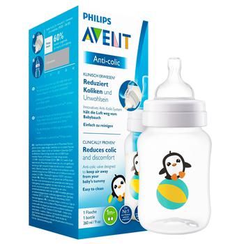 Пляшечка Avent Anti-Colic 1шт 260мл купити від 325.50 грн ...