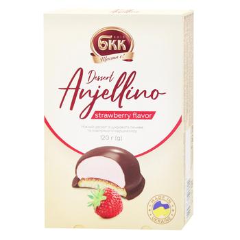 Десерт БКК Anjellino со вкусом клубники 120г