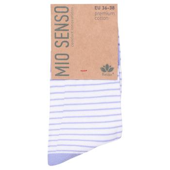 Mio Senso Women's Socks s.36-38 White Lavender - buy, prices for Tavria V - photo 1