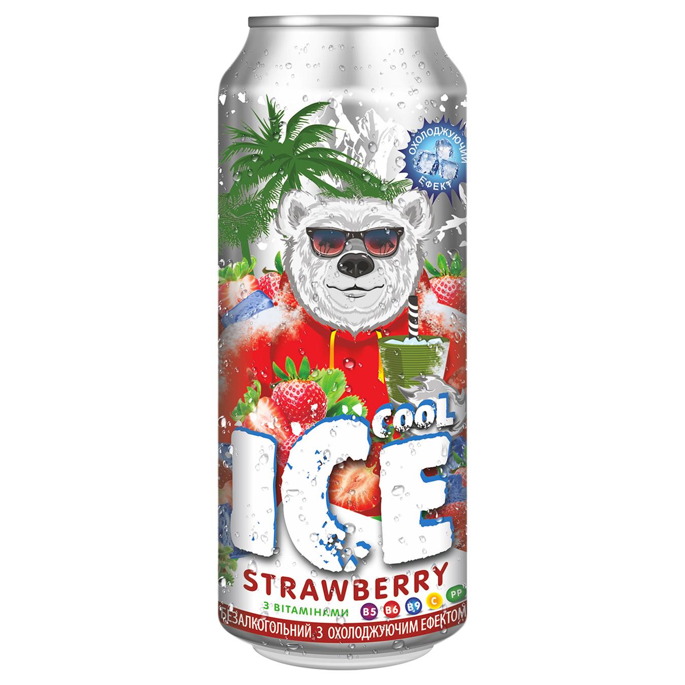 

Напиток Ice Cool Клубника газированный 0.5л