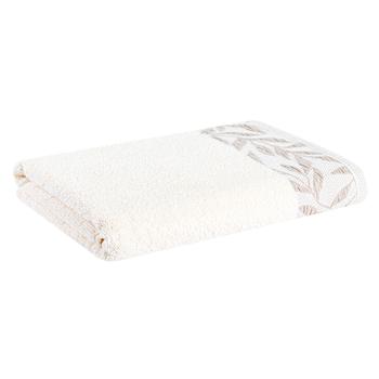 Home Line Flora Cream Terry Towel 70x130cm - buy, prices for - photo 1