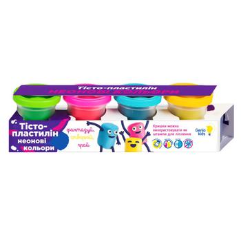 DGT-Art Neon Colors Play Dough 4x50g - buy, prices for NOVUS - photo 1