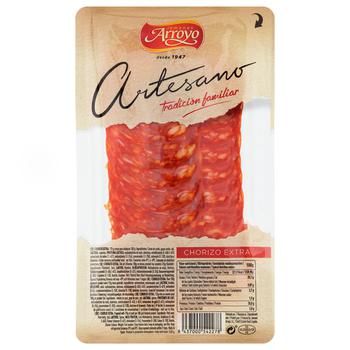 Arroyo Chorizo Extra Sliced Raw Cured Sausage 70g
