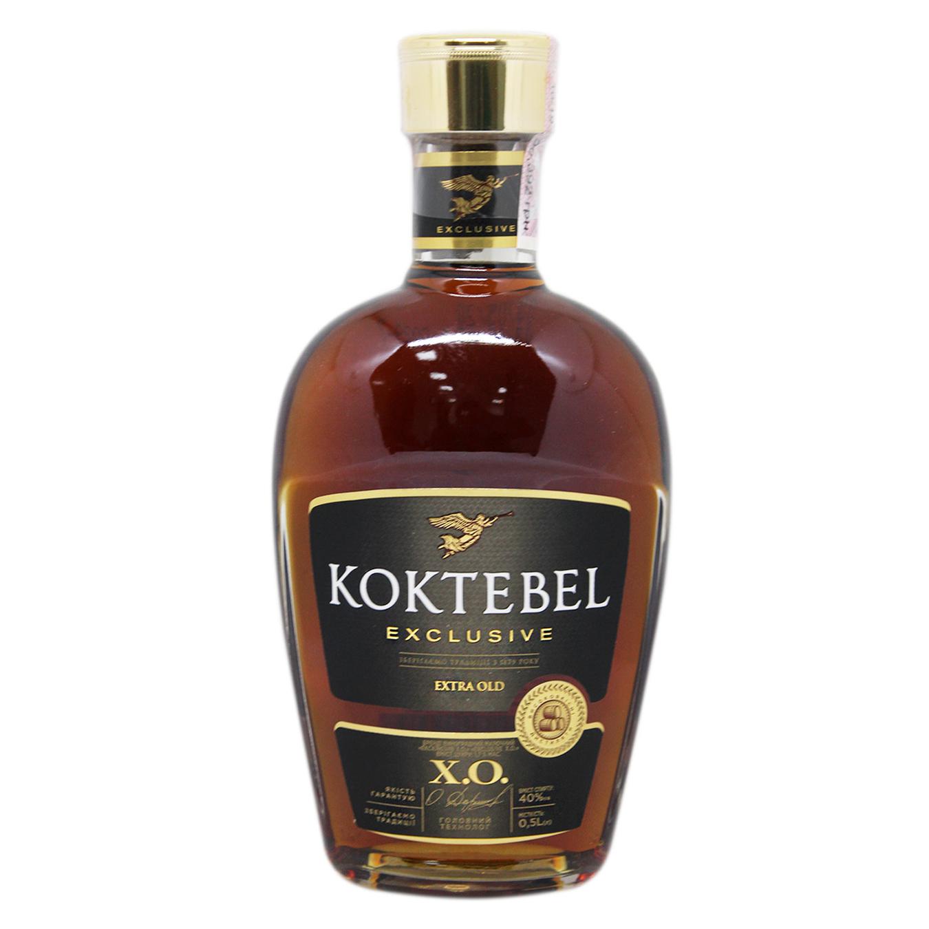 

Коньяк Коктебель Эксклюзив Х.О. 40% 0.5л
