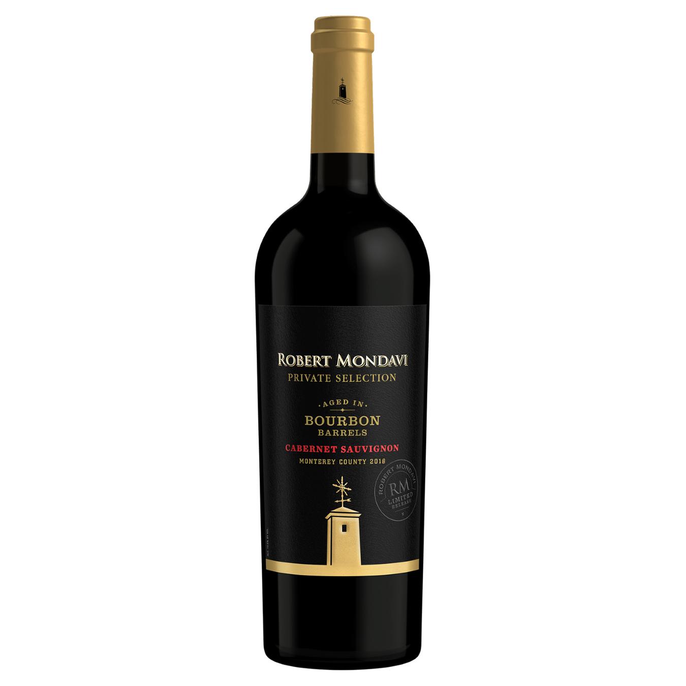 

Вино Robert Mondavi Cabernet Sauvignon Bourbon Aged красное сухое 14,5% 0,75л