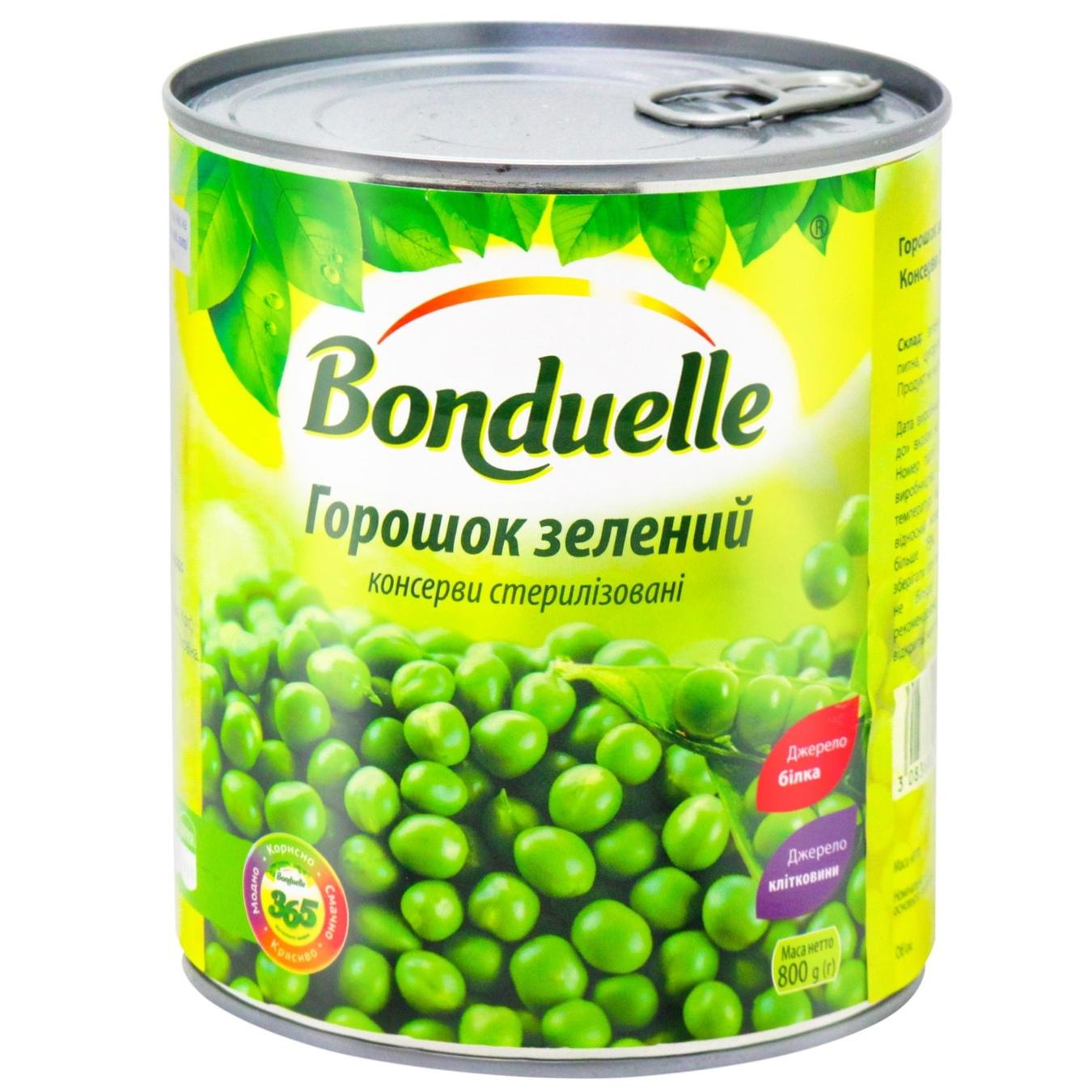 

Горошек зеленый Bonduelle консервированный 800г